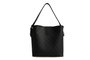 Lucky Bees Bolso de mano 328 v2, Piel de polivinilo, Negro y Gris